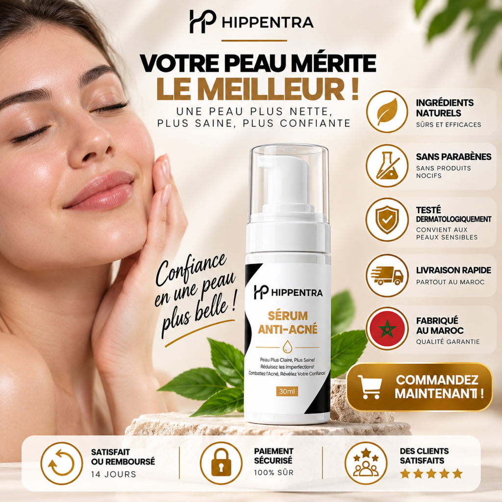 HIPPENTRA® Sérum Anti-Acné – 30 ml